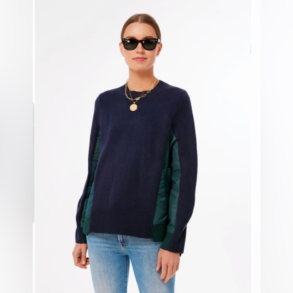 Tuckernuck Sweater Pomander Place Navy Ember Sweatshirt Sweater Size M